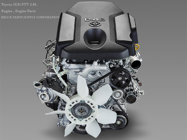 Toyota 1GD Engine, Toyota 1GD-FTV Engine Parts